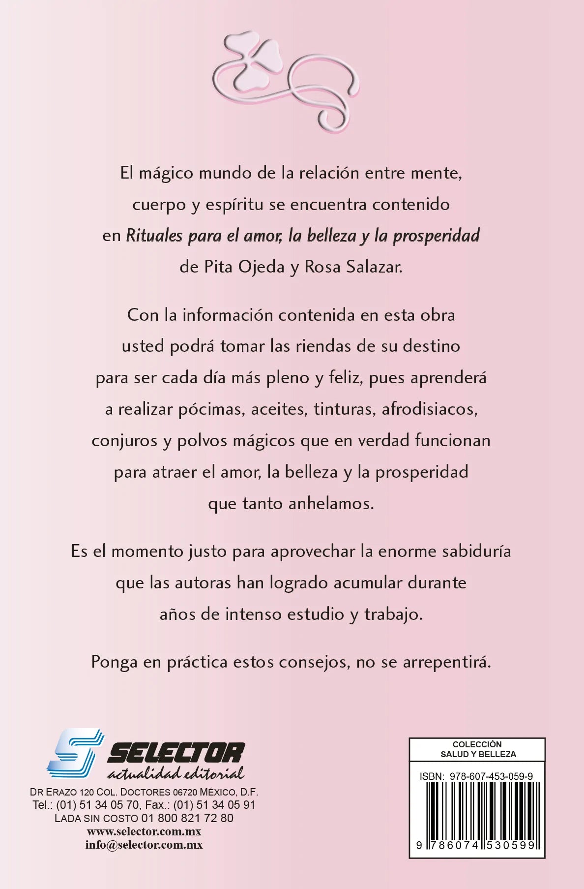 Rituales para el amor, la belleza y la prosperidad - Editorial Selector