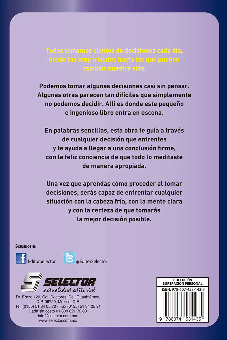 Cómo decidir - Editorial Selector