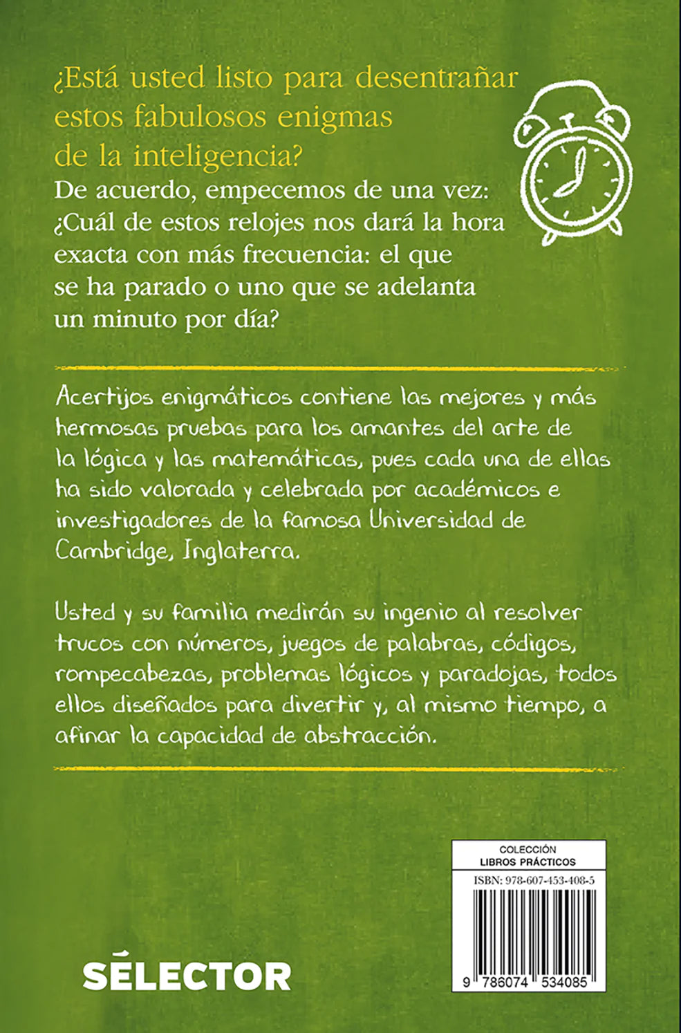 Acertijos enigmáticos - Editorial Selector