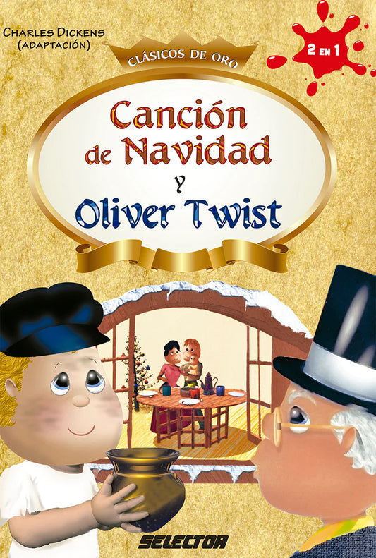 Canción de navidad y Oliver Twist - Editorial Selector
