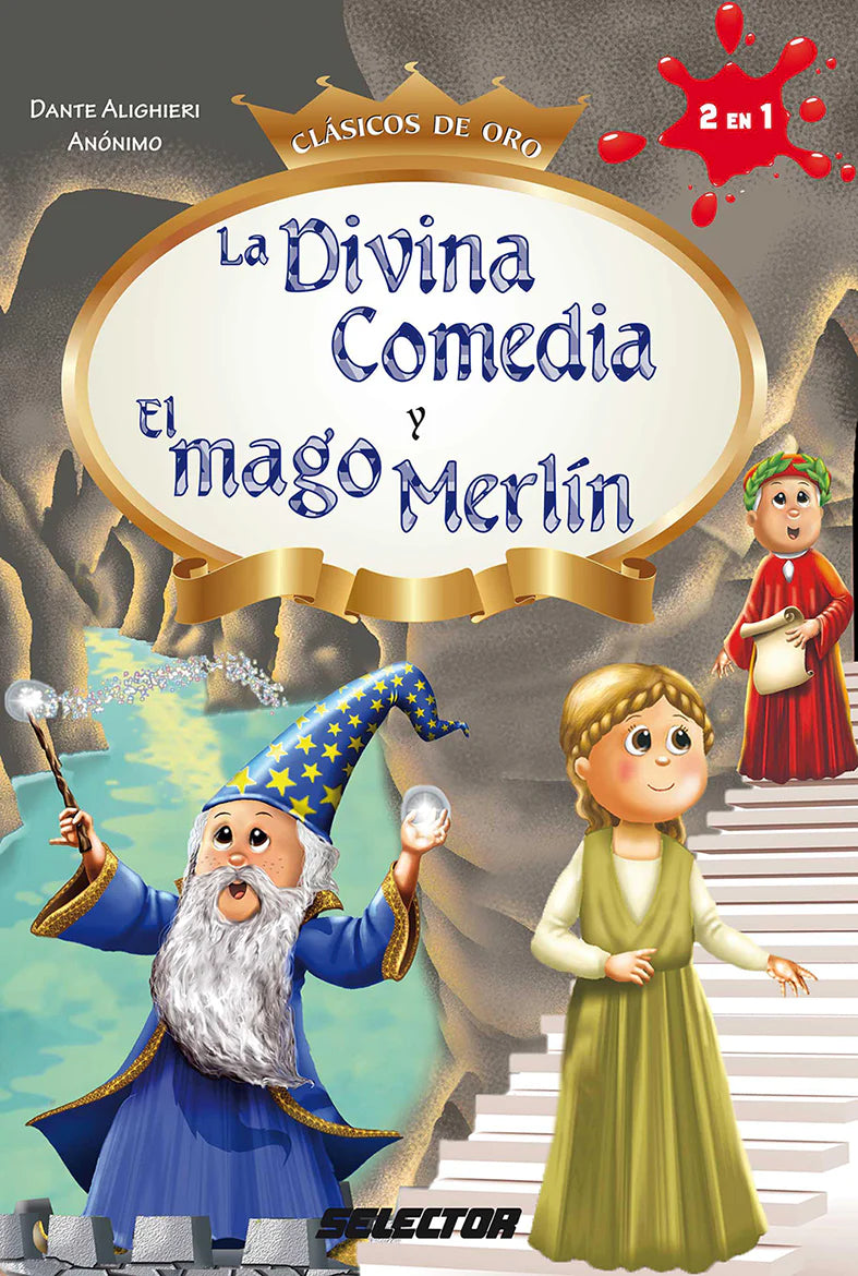 Divina comedia y El mago Merlín, La - Editorial Selector