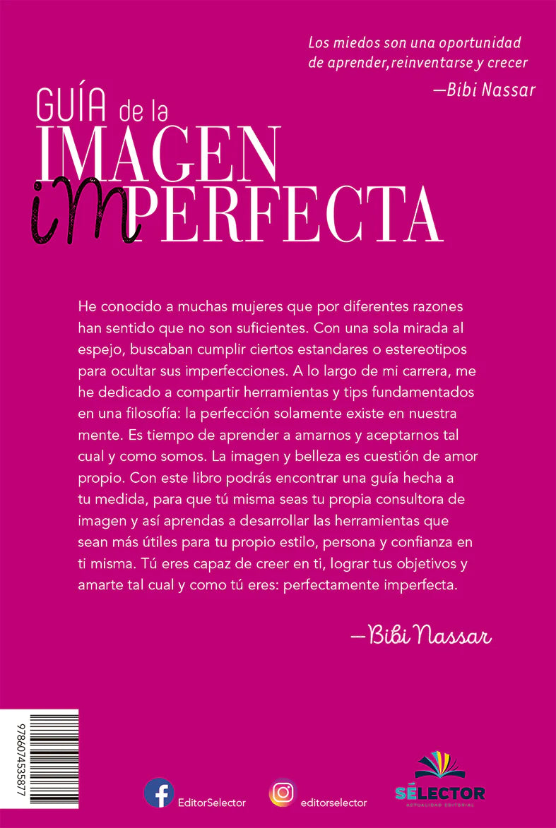 Guía de la imagen imperfecta - Editorial Selector