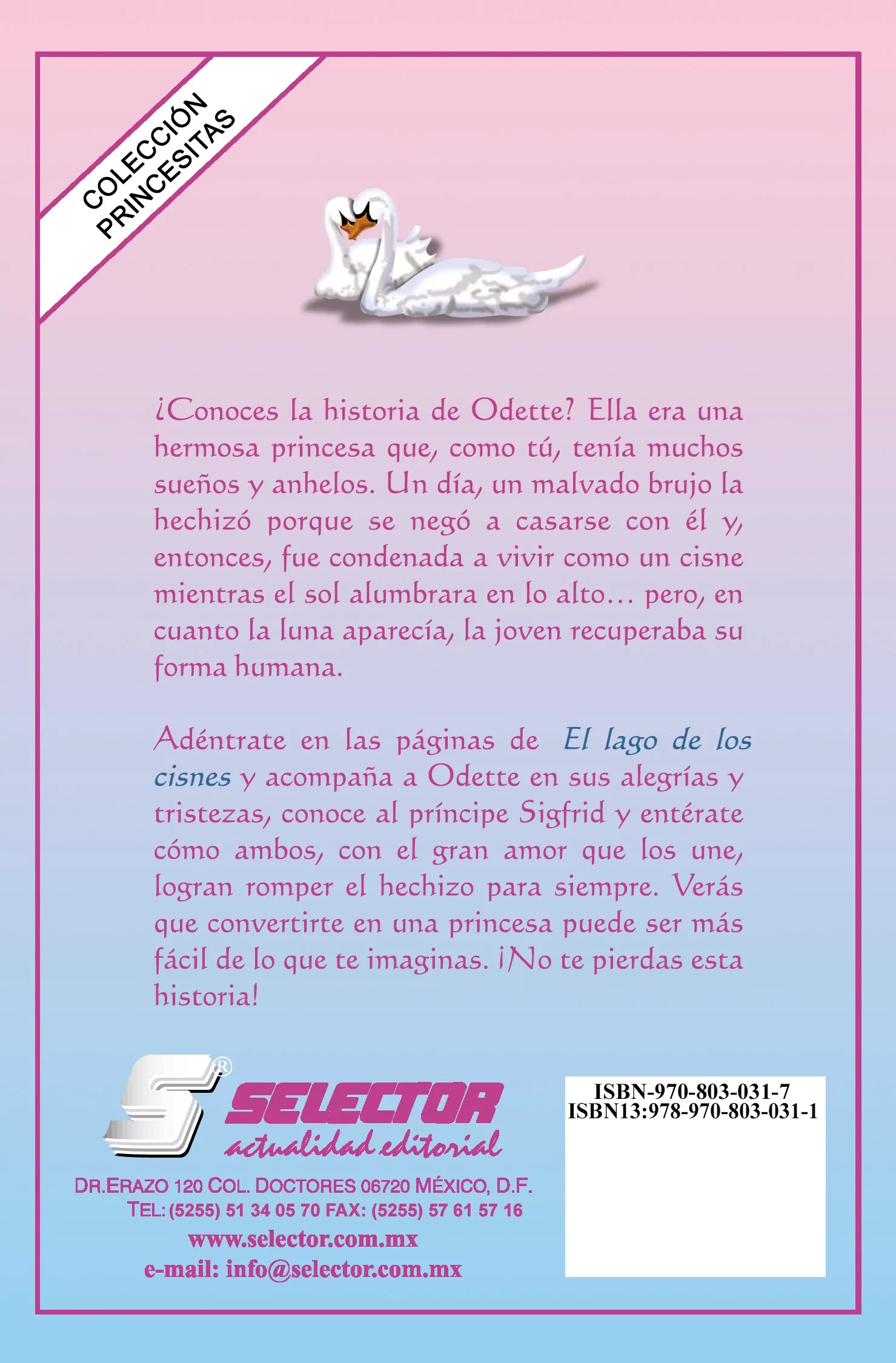 Lago de los cisnes, El - Editorial Selector
